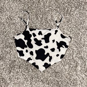 Cow print too